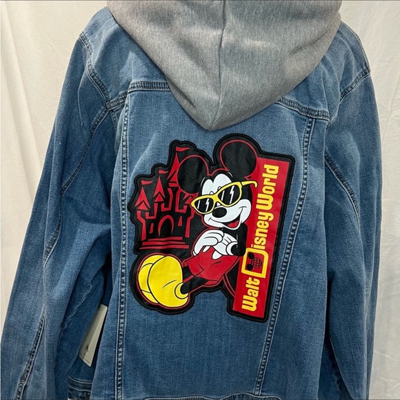 NWT DINEY LE JEAN JACKET WITH HOODIE - Picture 11 of 12